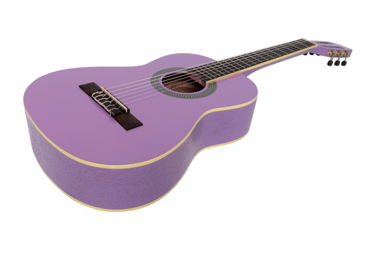 Sanchez 1/2 Size Student Classical Guitar Pack (Purple)