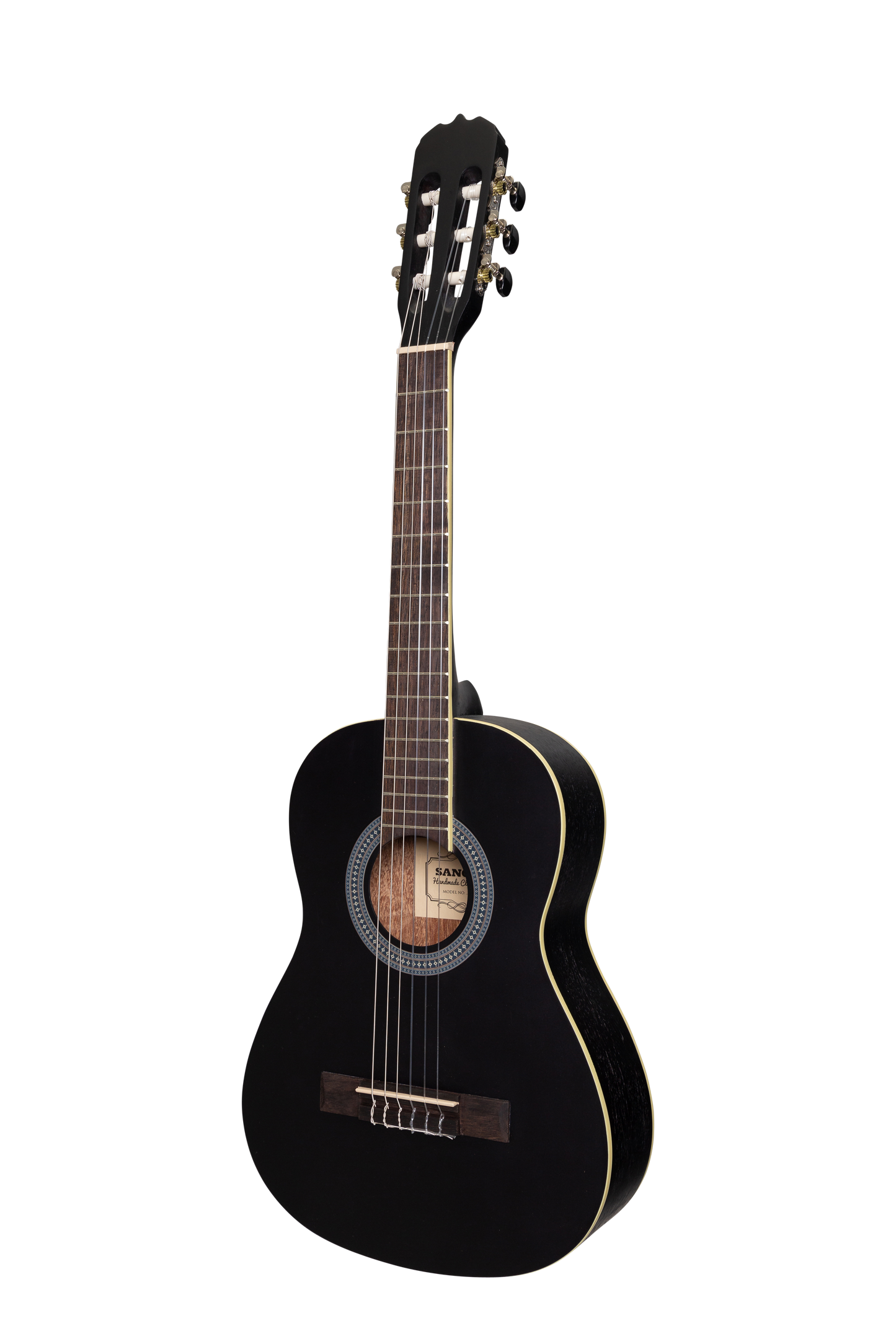 Sanchez 1/2 Size Student Classical Guitar with Gig Bag (Black)