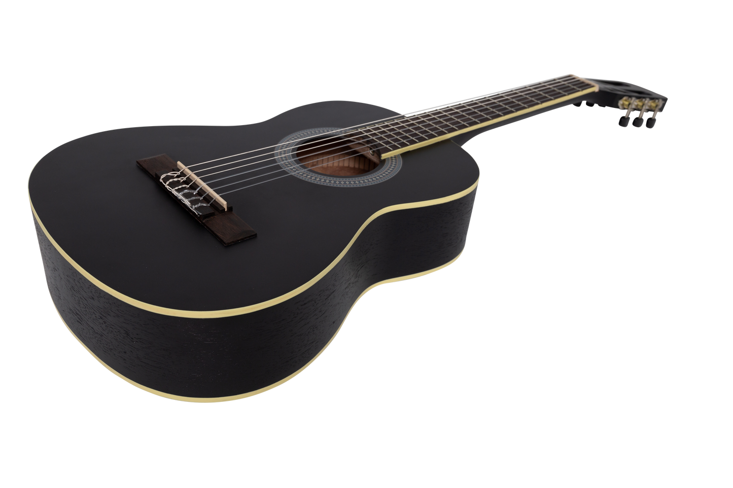 Sanchez 1/2 Size Student Classical Guitar with Gig Bag (Black)