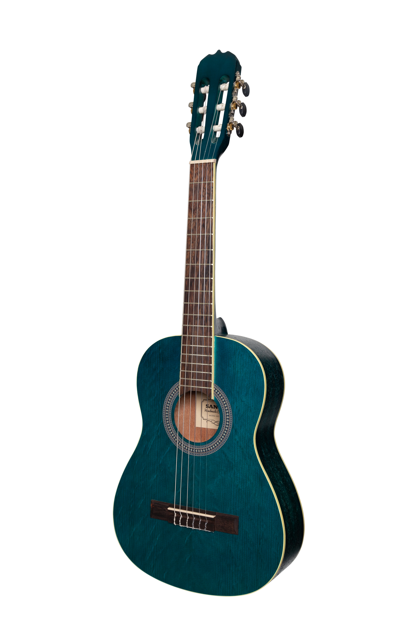 Sanchez 1/2 Size Student Classical Guitar with Gig Bag (Blue)