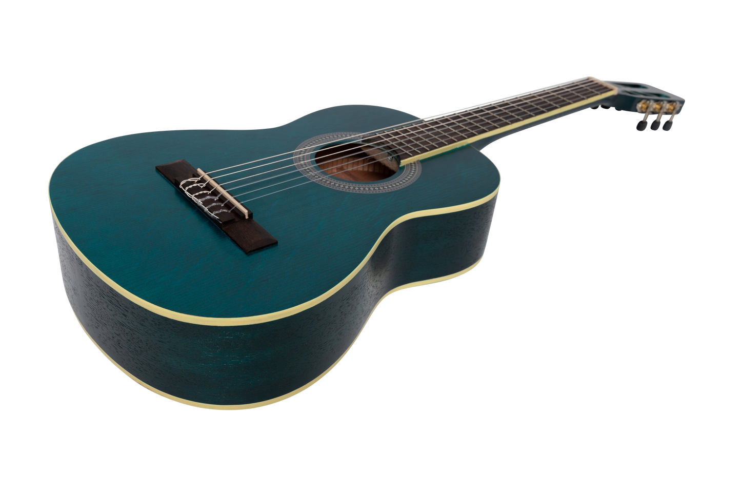 Sanchez 1/2 Size Student Classical Guitar with Gig Bag (Blue)