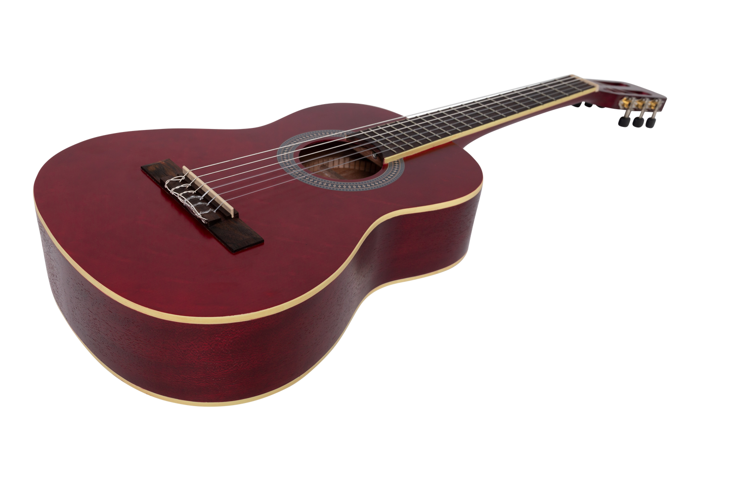 Sanchez 1/2 Size Student Classical Guitar with Gig Bag (Wine Red)