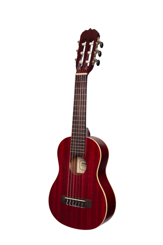 Sanchez 1/4 Size Student Classical Guitar with Gig Bag (Wine Red)