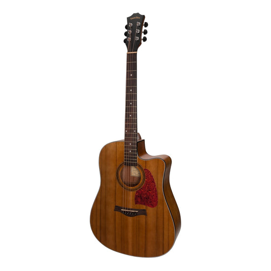 Sanchez Acoustic-Electric Dreadnought Cutaway Guitar Pack (Acacia)