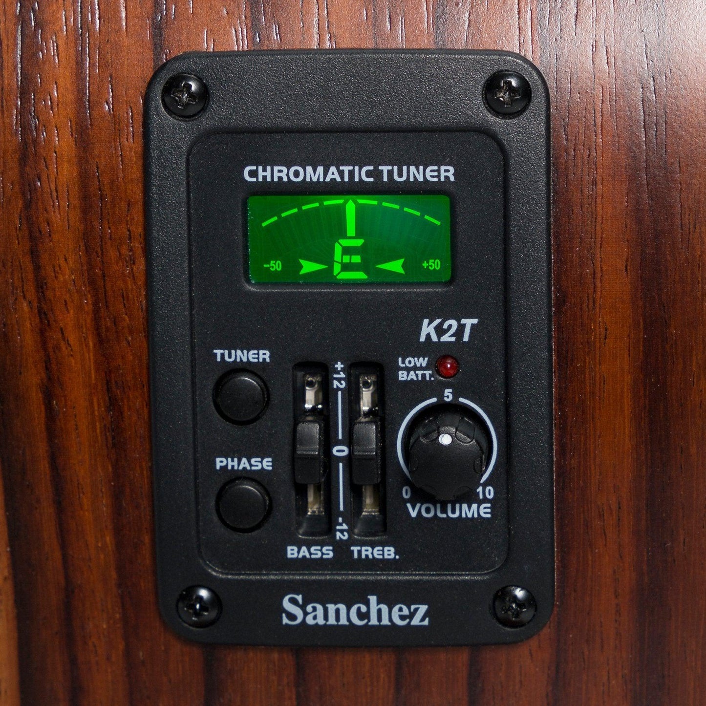 Sanchez Acoustic-Electric Dreadnought Guitar (Koa)