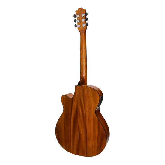 Sanchez Acoustic-Electric Small Body Cutaway Guitar (Koa)