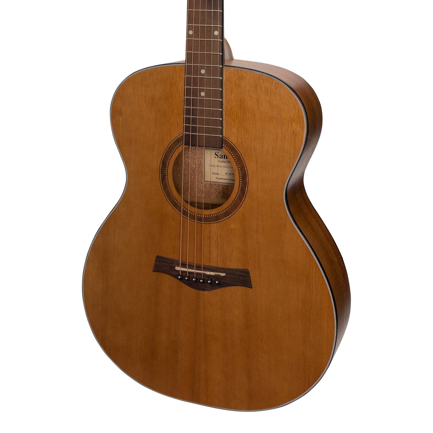 Sanchez Acoustic Small Body Guitar (Acacia)