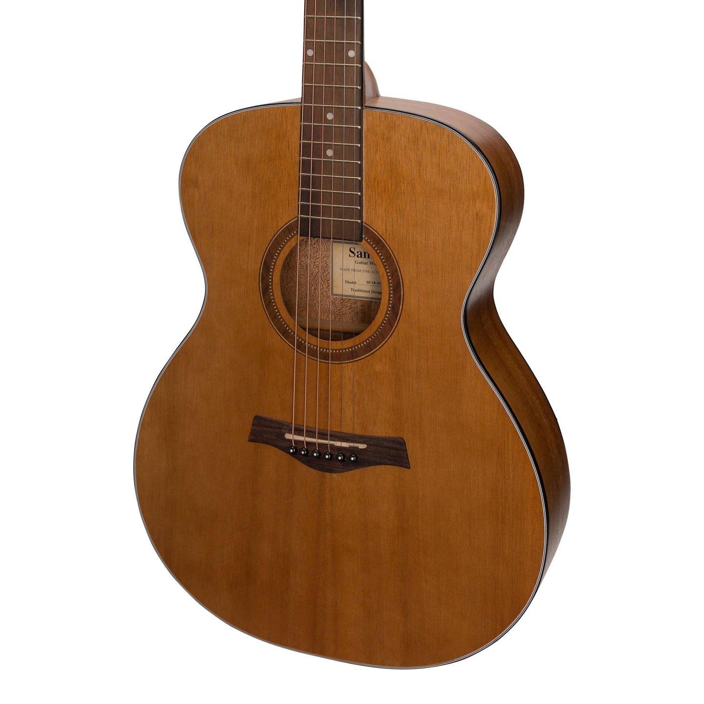 Sanchez Acoustic Small Body Guitar Pack (Acacia)