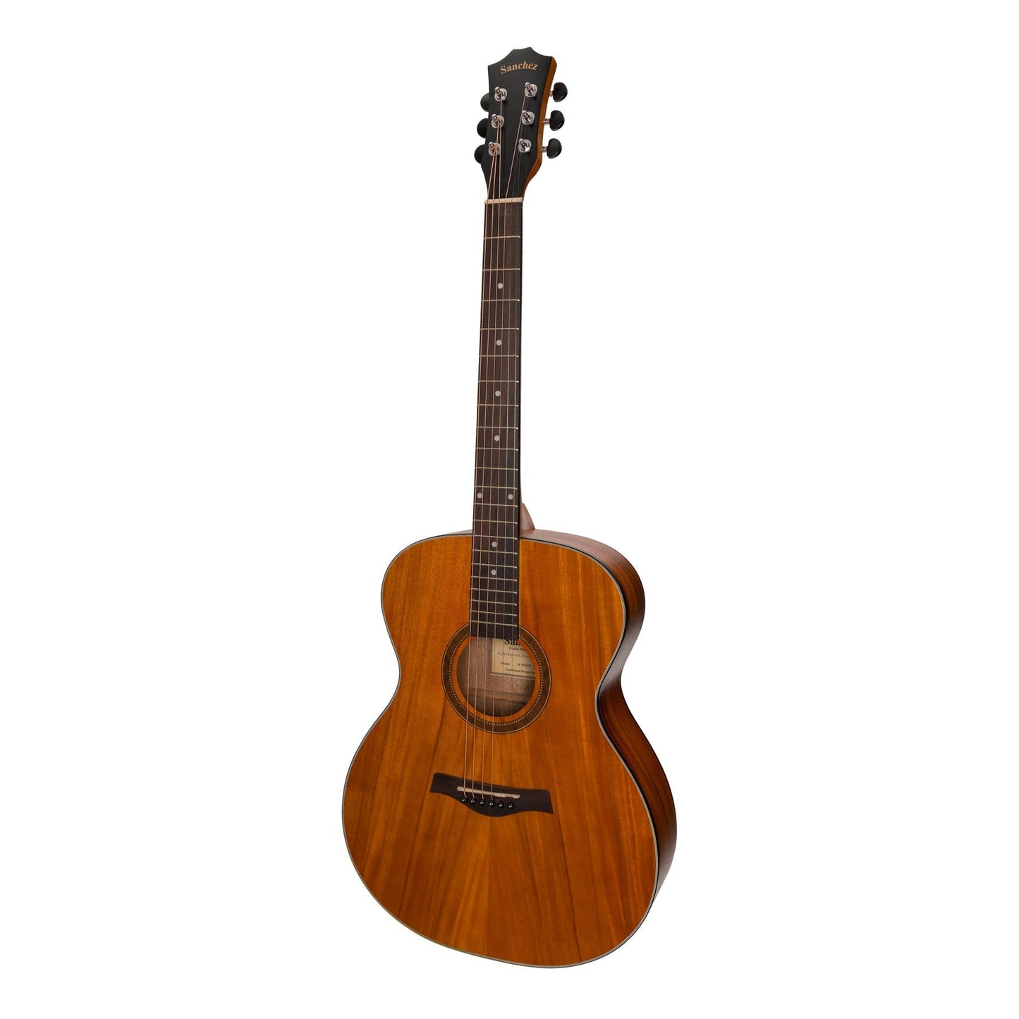 Sanchez Acoustic Small Body Guitar Pack (Koa)