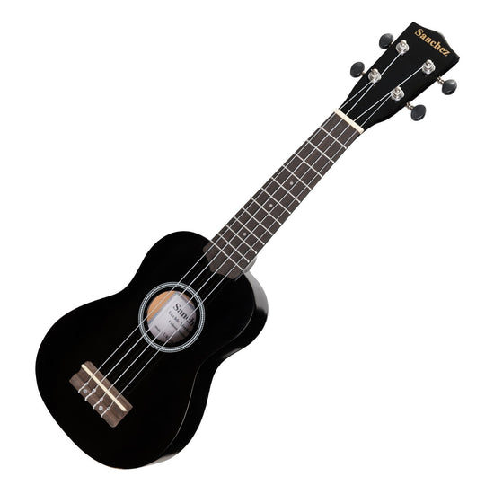 Sanchez 'Colour Series' Soprano Ukulele (Black)