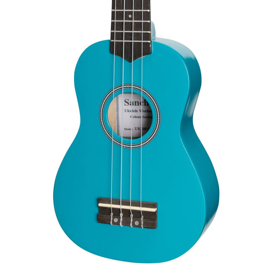 Sanchez 'Colour Series' Soprano Ukulele (Sky Blue)