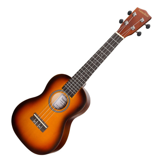 Sanchez 'Colourburst Series' Concert Ukulele (Old Vintageburst)