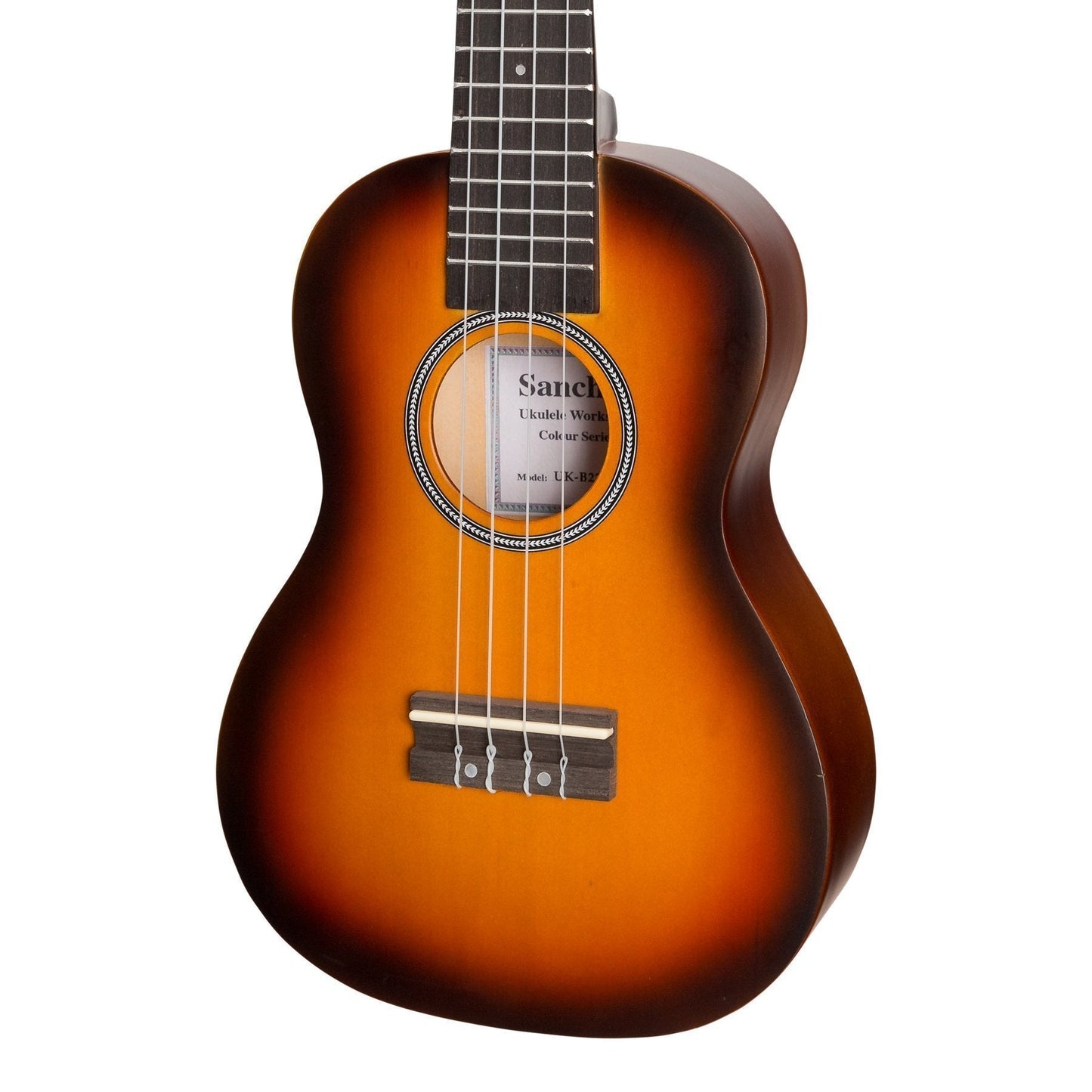 Sanchez 'Colourburst Series' Concert Ukulele (Old Vintageburst)