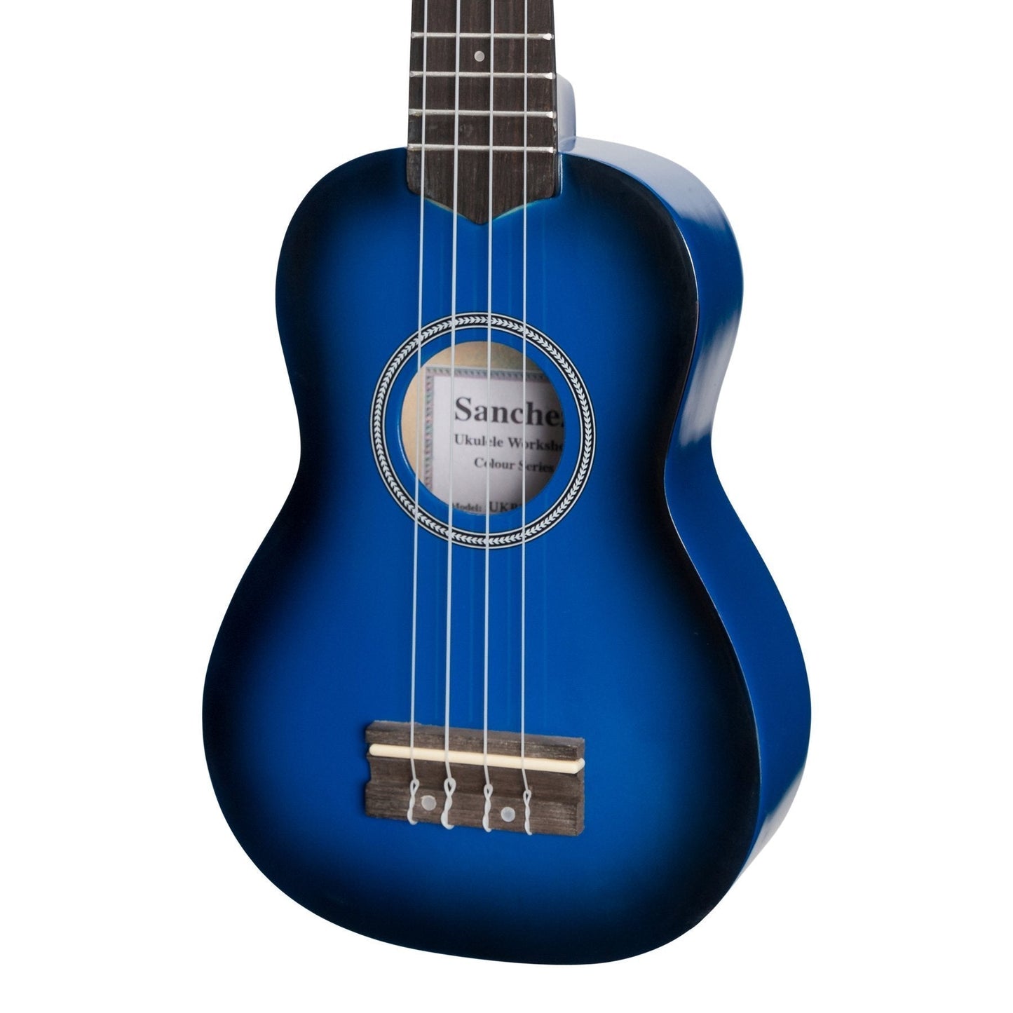 Sanchez 'Colourburst Series' Soprano Ukulele (Dark Blueburst)