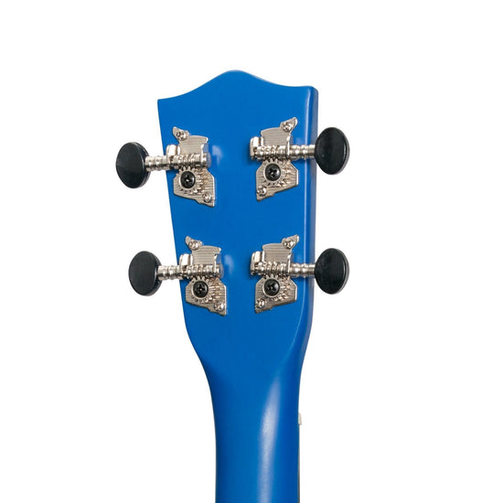 Sanchez 'Friendly Folk' Soprano Ukulele (Blue/Pattern)