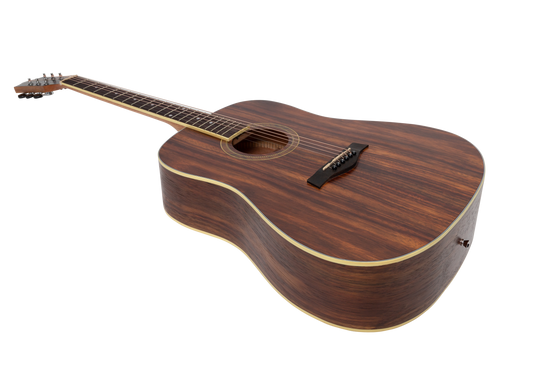 Sanchez Left Handed Acoustic Dreadnought Guitar Pack (Rosewood)