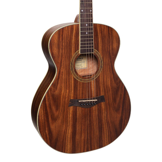 Sanchez Left Handed Acoustic Small Body Guitar (Rosewood)