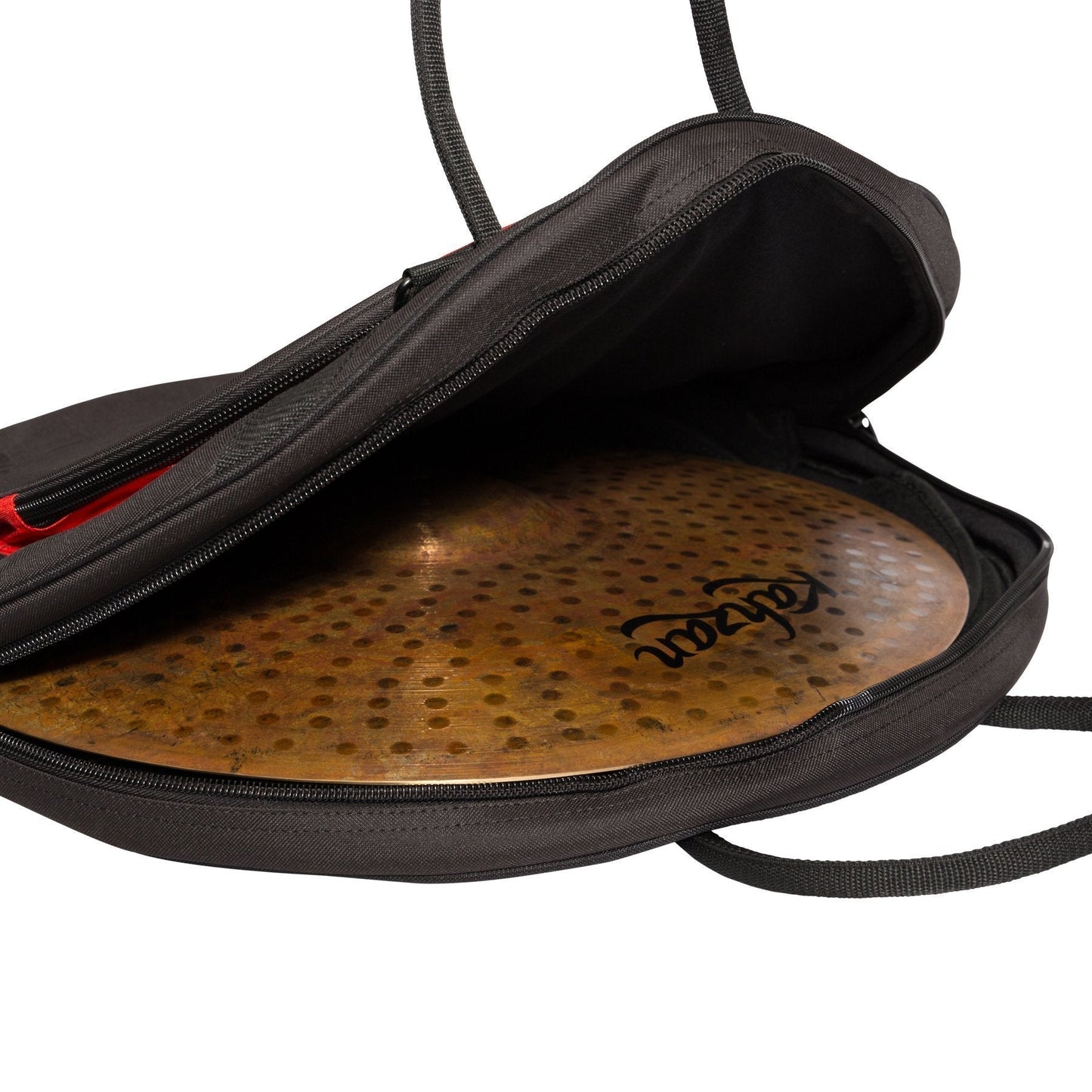 Load image into Gallery viewer, Sonic Drive Deluxe Cymbal Bag (Black with Red)
