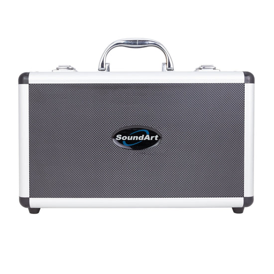 SoundArt 'Vintage' Dynamic Microphone with Deluxe Carry Case (Chrome)
