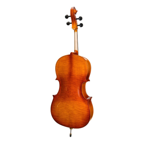 Steinhoff 1/4 Size Solid Top Student Cello Set (Natural Gloss)