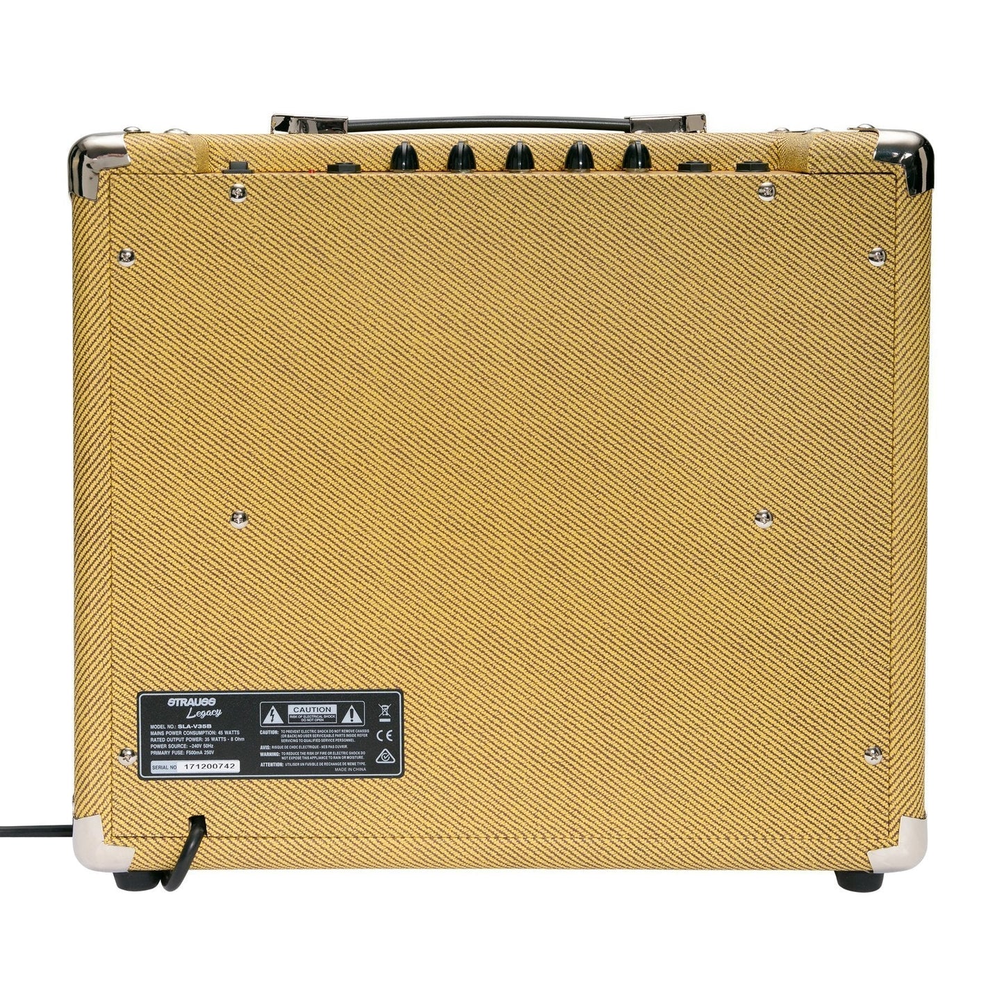 Strauss 'Legacy Vintage' 35 Watt Combo Solid State Bass Amplifier (Tweed)