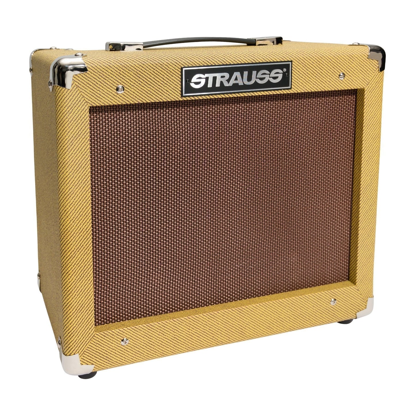 Strauss 'Legacy Vintage' 35 Watt Combo Solid State Guitar Amplifier (Tweed)