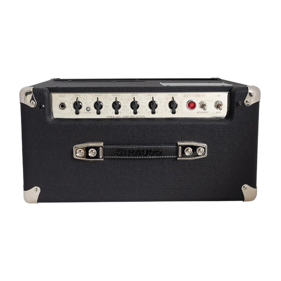 Strauss SVT-15R 15 Watt Combo Valve Amplifier with Reverb (Black)