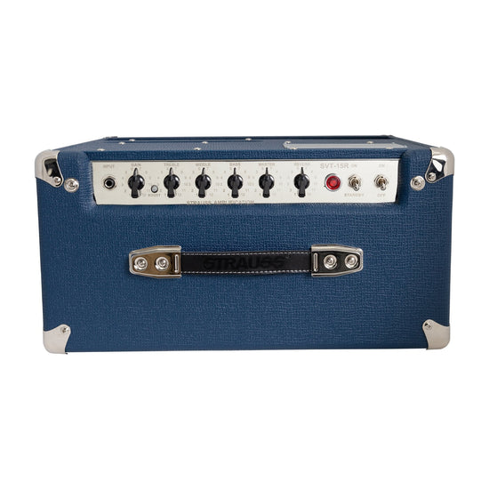 Load image into Gallery viewer, Strauss SVT-15R 15 Watt Combo Valve Amplifier with Reverb (Blue)
