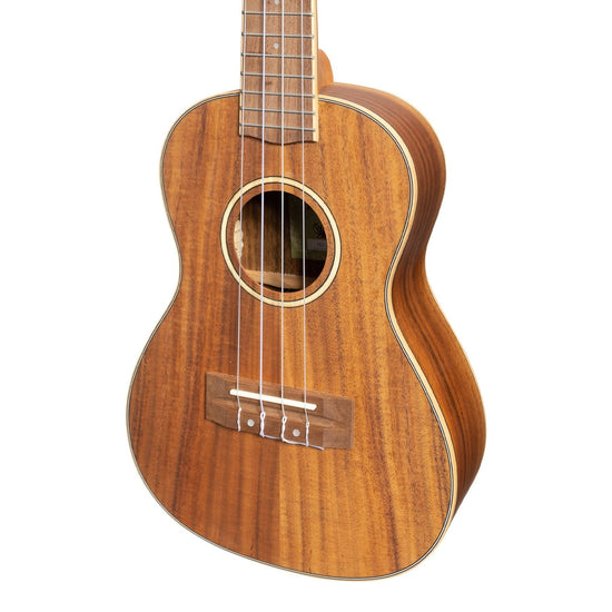 Tiki '3 Series' Koa Concert Ukulele with Gig Bag (Natural Satin)