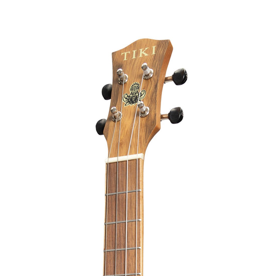 Tiki '4 Series' Daowood Baritone Ukulele with Gig Bag (Natural Satin)