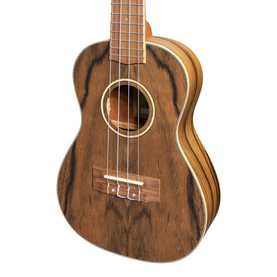 Tiki '4 Series' Daowood Concert Ukulele with Gig Bag (Natural Satin)