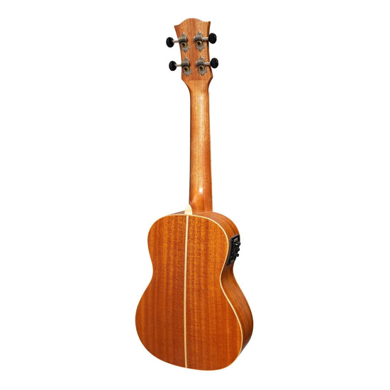 Tiki '6 Series' Spruce Solid Top Electric Concert Ukulele with Hard Case (Natural Satin)