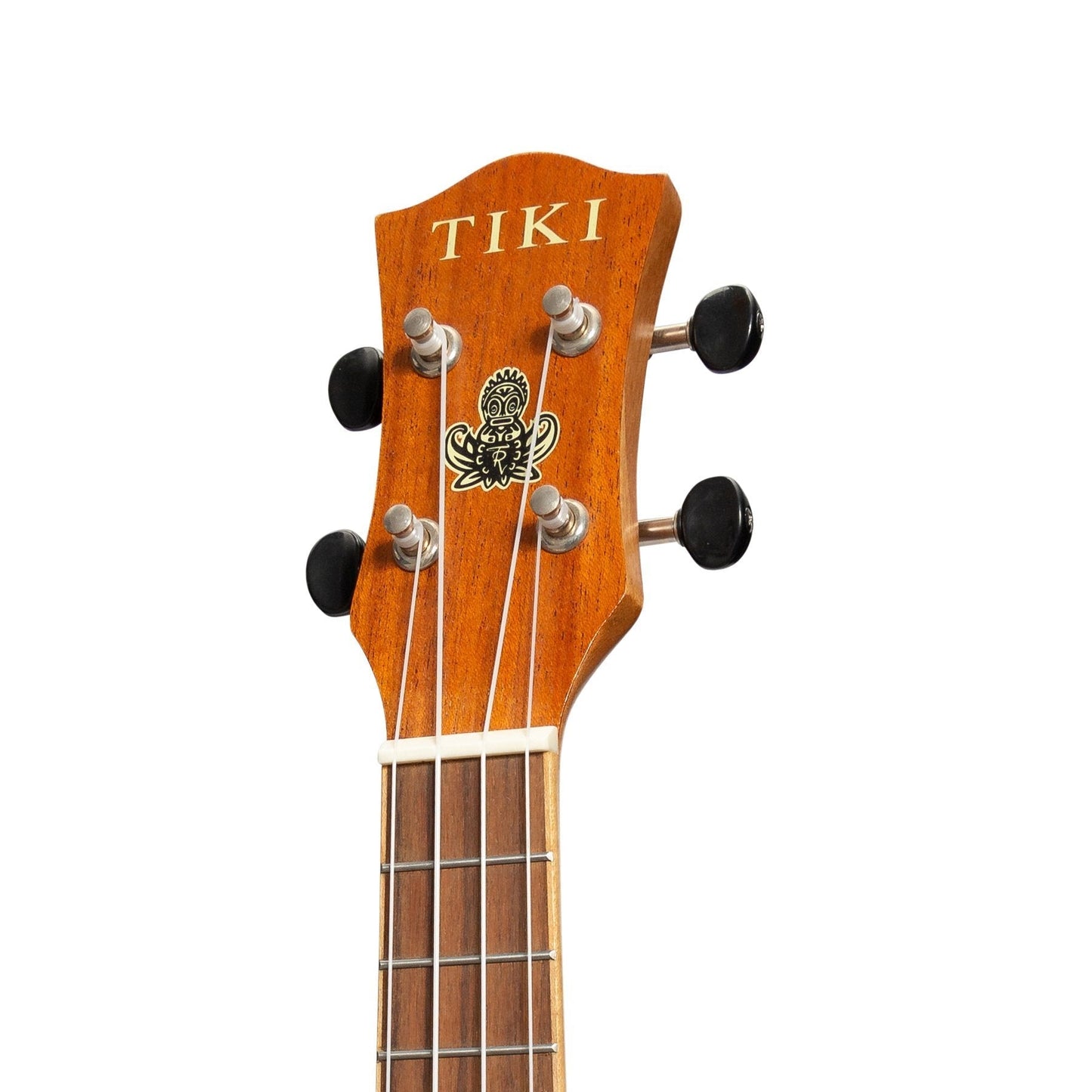 Tiki '6 Series' Spruce Solid Top Soprano Ukulele with Hard Case (Natural Satin)