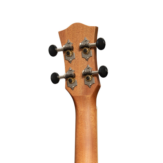 Load image into Gallery viewer, Tiki &amp;#39;7 Series&amp;#39; Cedar Solid Top Electric Tenor Ukulele with Hard Case (Natural Satin)
