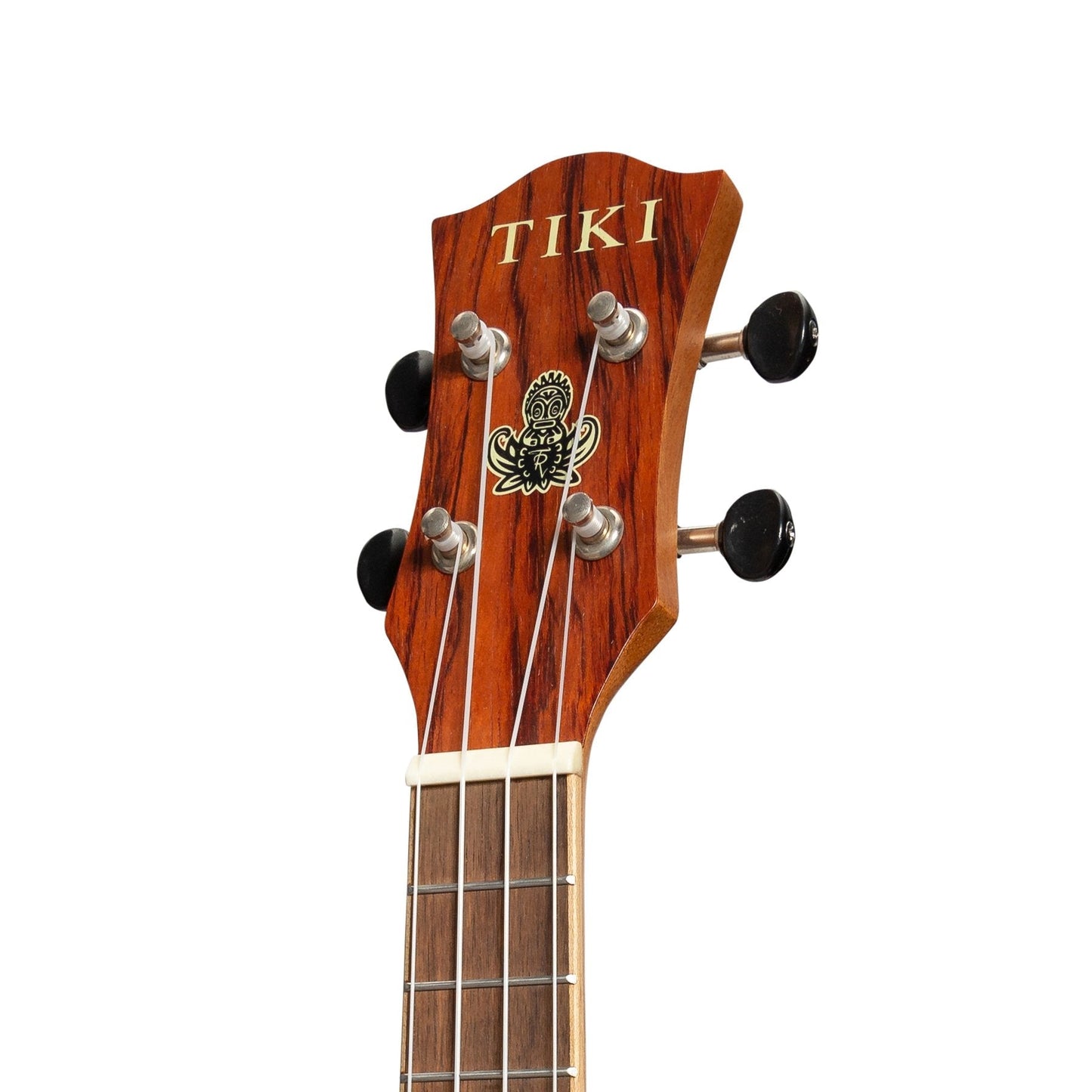 Tiki '7 Series' Cedar Solid Top Soprano Ukulele with Hard Case (Natural Satin)