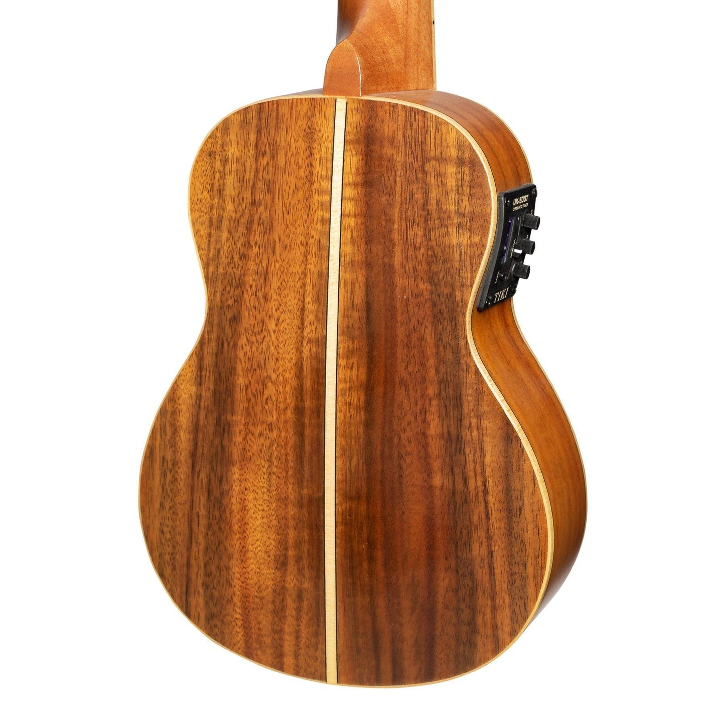 Load image into Gallery viewer, Tiki &amp;#39;9 Series&amp;#39; Koa Solid Top Electric Soprano Ukulele with Hard Case (Natural Satin)
