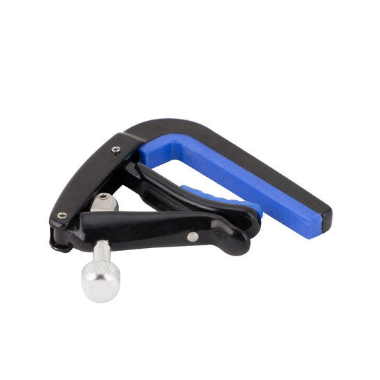 Tiki Adjustable Roller Ukulele Capo (Black)