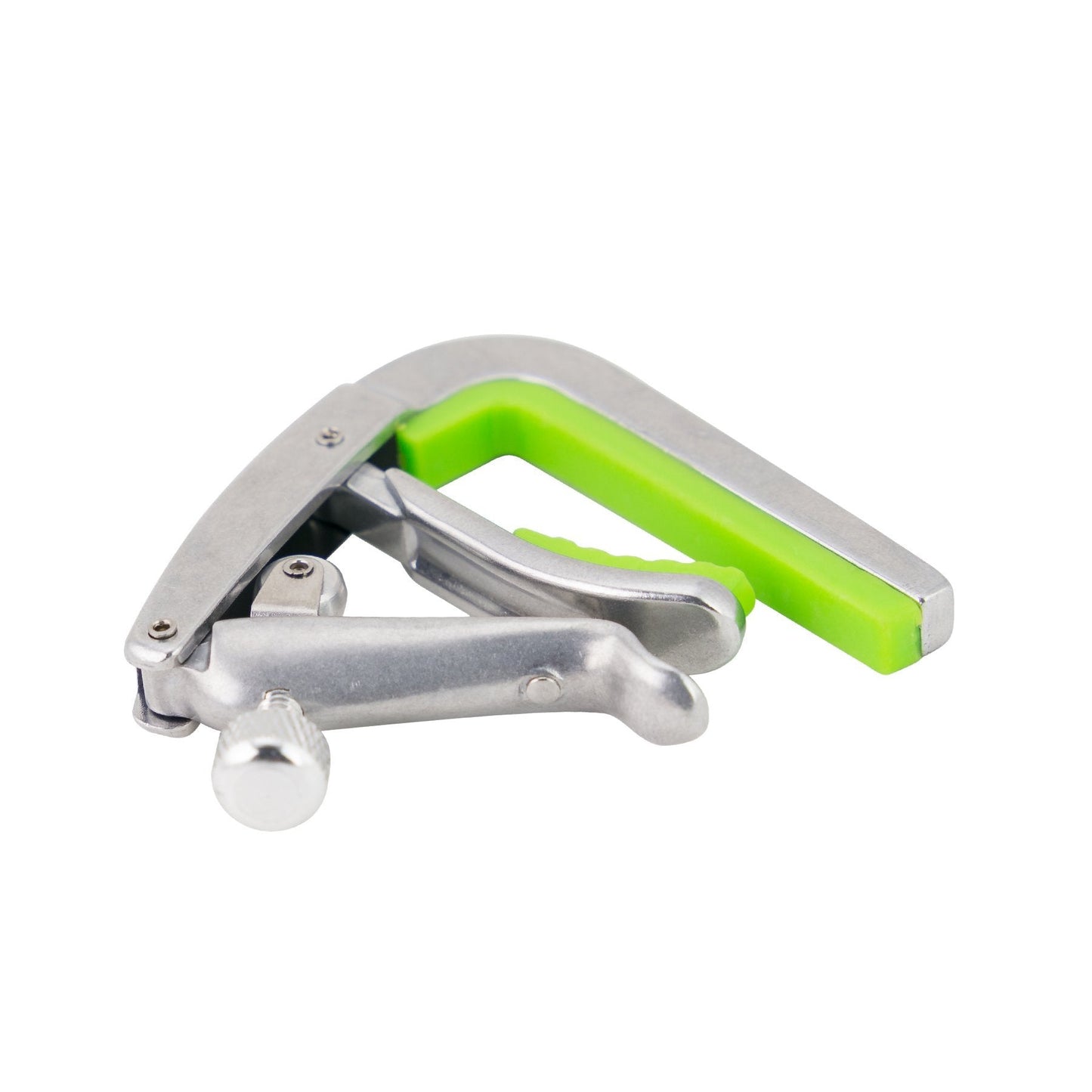 Tiki Adjustable Roller Ukulele Capo (Silver)