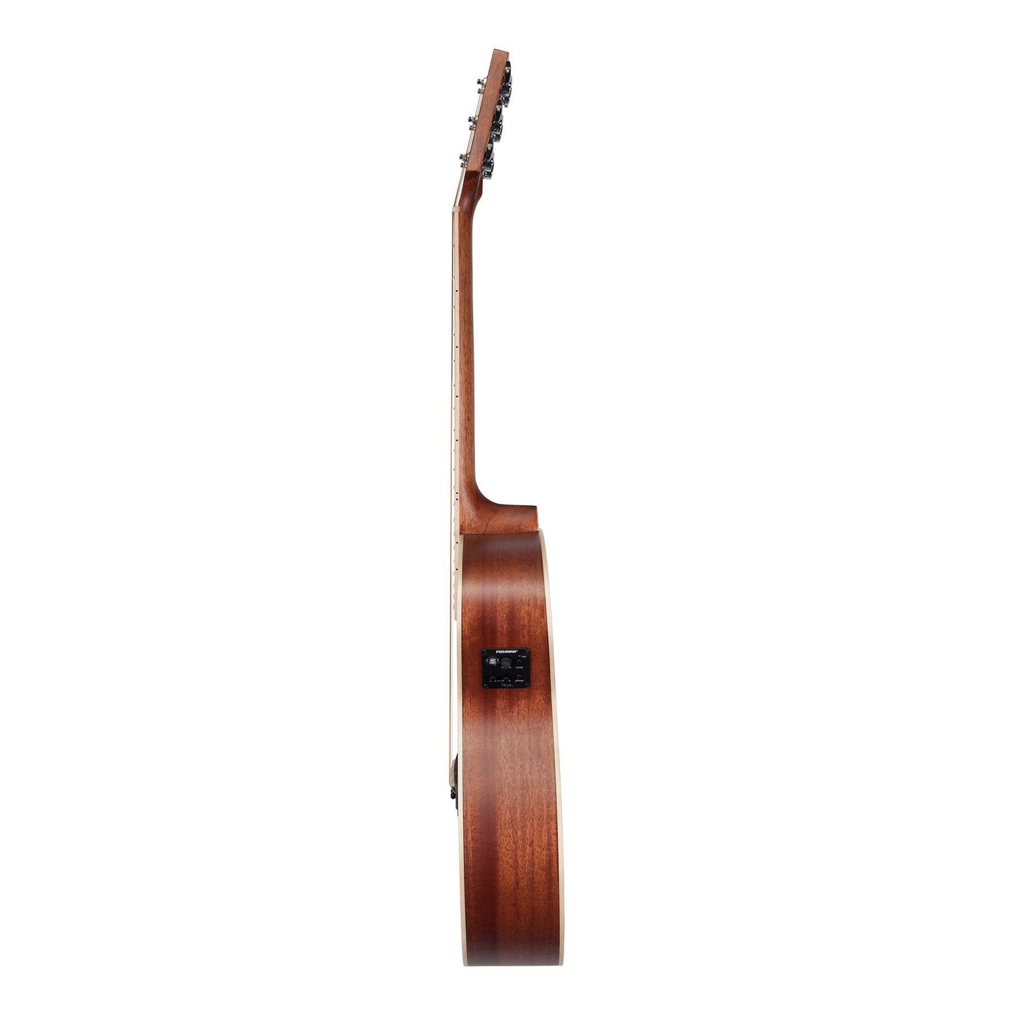 Timberidge '1 Series' Left Handed Spruce Solid Top Acoustic-Electric Small Body Cutaway Guitar (Natural Satin)