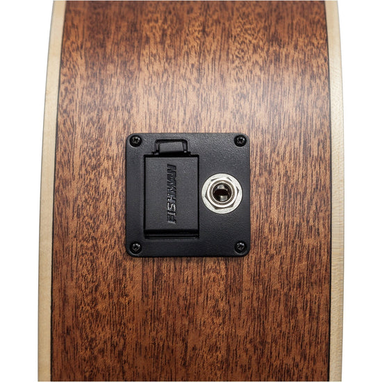 Timberidge '1 Series' Left Handed Spruce Solid Top Acoustic-Electric Small Body Cutaway Guitar (Natural Satin)