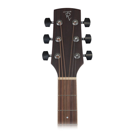 Timberidge '1 Series' Spruce Solid Top Acoustic-Electric Small Body Cutaway Guitar (Natural Satin)