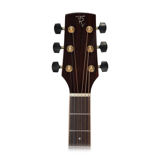 Timberidge '3 Series' Left Handed Spruce Solid Top Acoustic-Electric Dreadnought Cutaway Guitar (Natural Gloss)