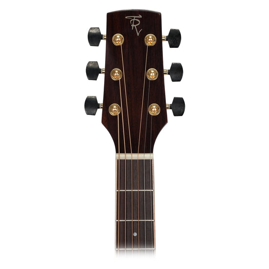 Load image into Gallery viewer, Timberidge &amp;#39;3 Series&amp;#39; Spruce Solid Top Acoustic-Electric Small Body Cutaway Guitar (Natural Gloss)
