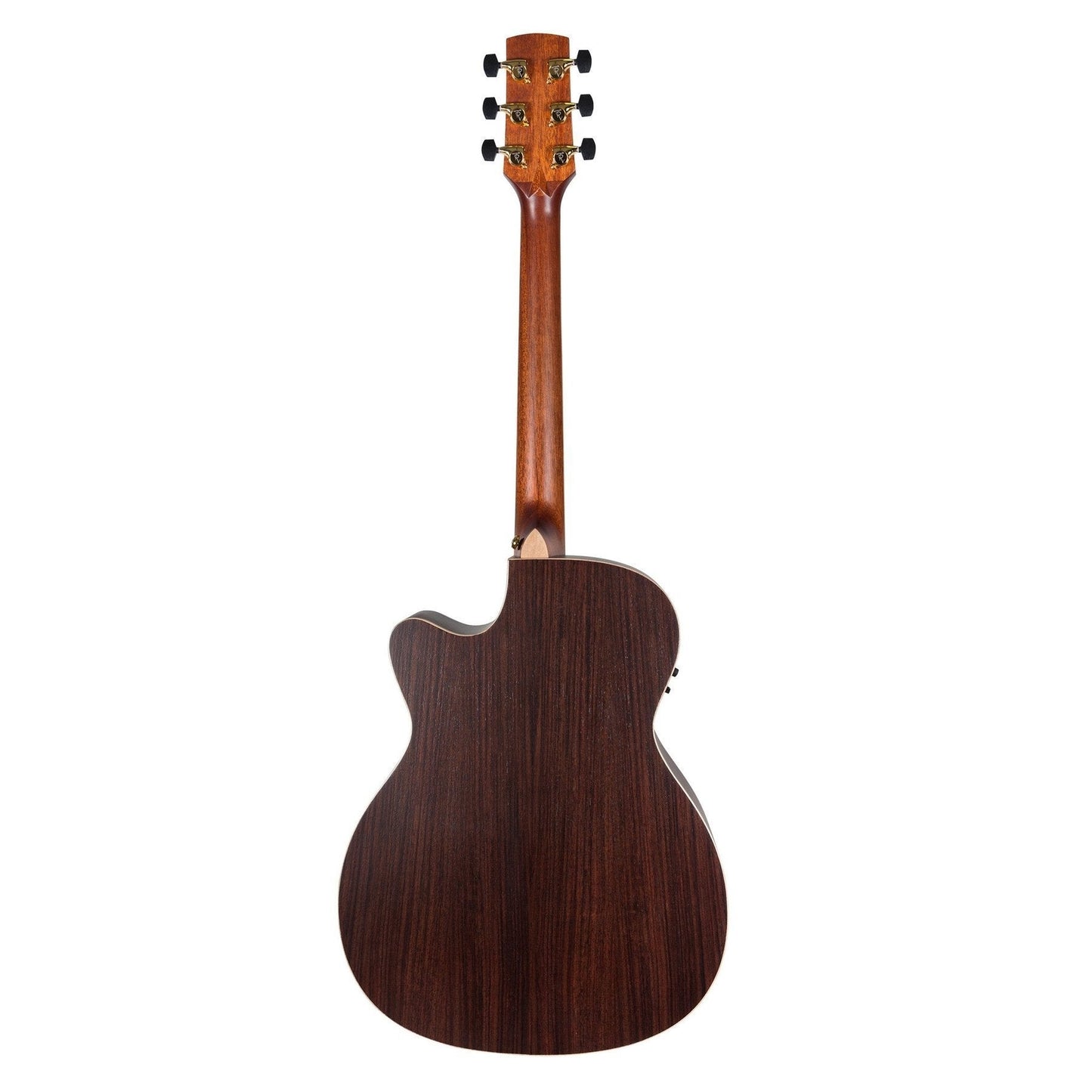 Timberidge '3 Series' Spruce Solid Top Acoustic-Electric Small Body Cutaway Guitar (Natural Satin)