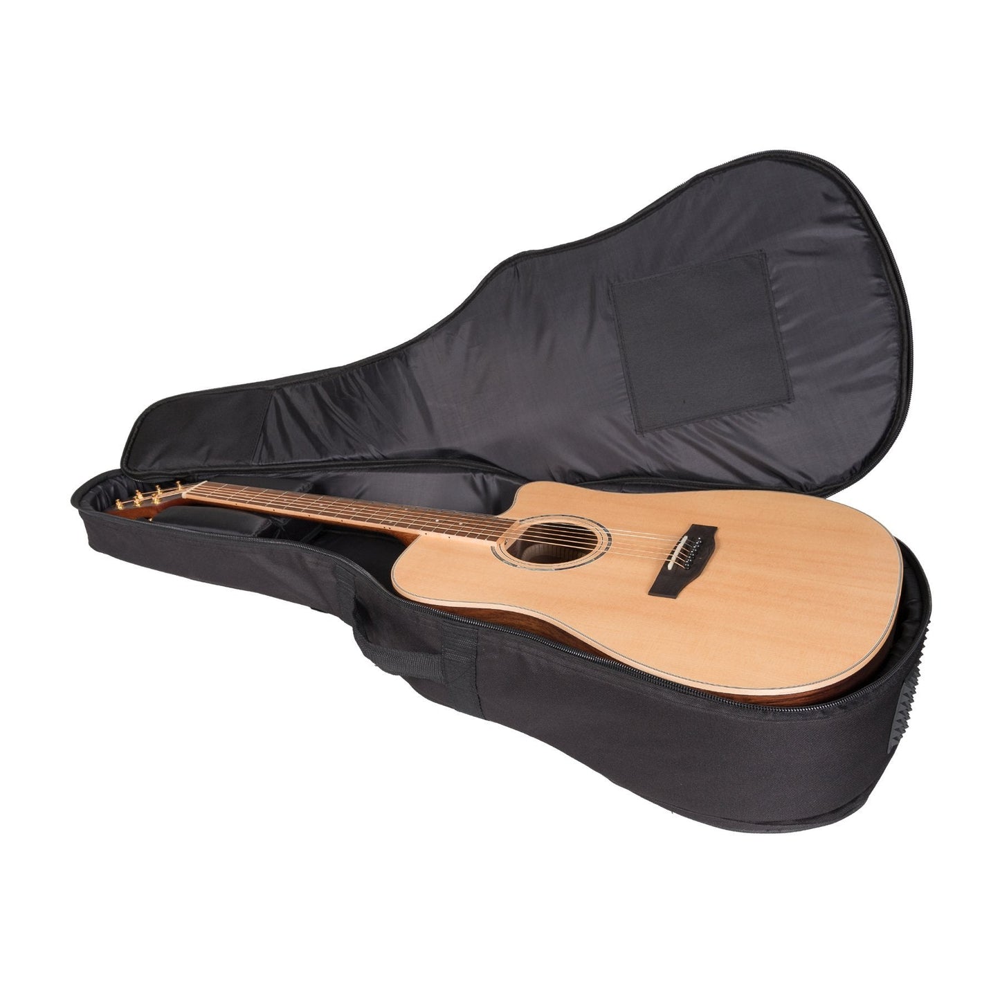 Timberidge Deluxe Dreadnought Acoustic Guitar Gig Bag (Black)
