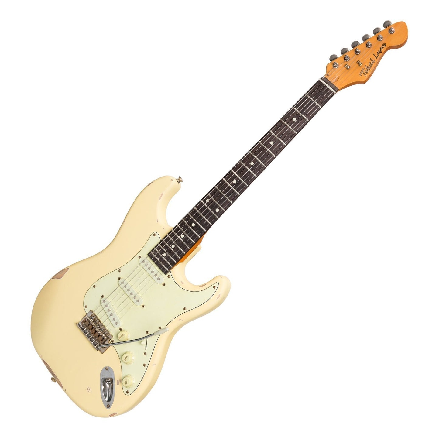 Tokai 'Legacy Series' ST-Style 'Relic' Electric Guitar (Cream)