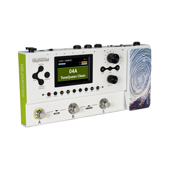 Mooer GE-200 Plus Guitar Multi-Effects Processor (White