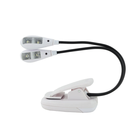 Big Band Twin LED Clip-On Light (White)