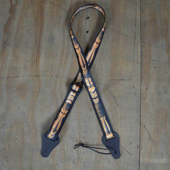 Colonial Leather Ukulele Strap Totem
