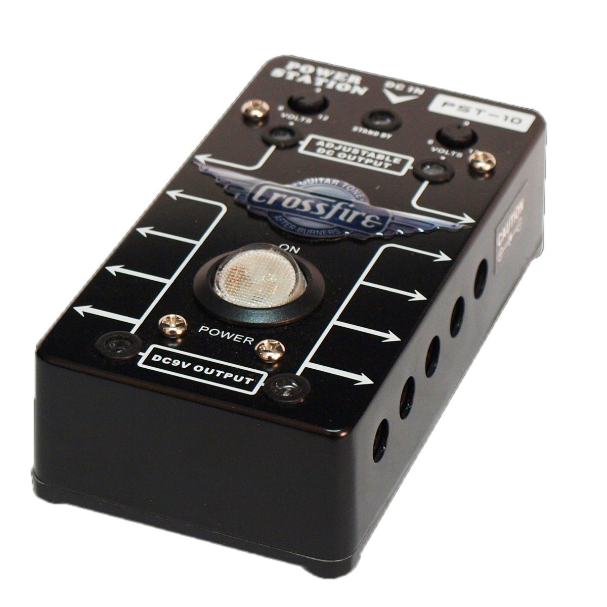 crossfire pedal Crossfire 10-Port Effects Pedal Power Supply